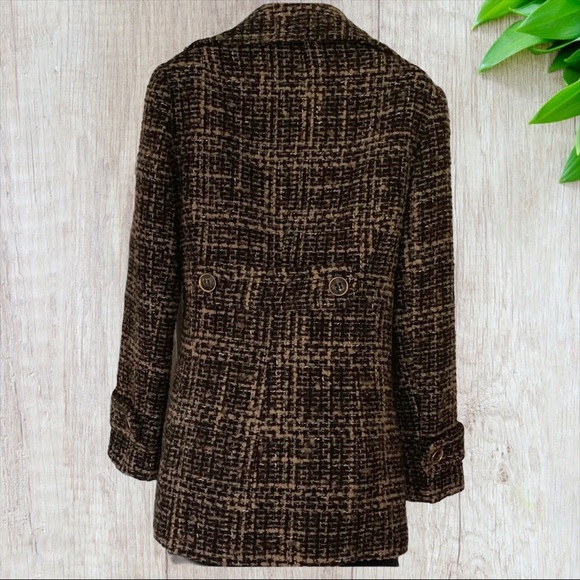 Trina Turk Multicolor Tweed Coat Jacket 4 - Picture 2 of 5